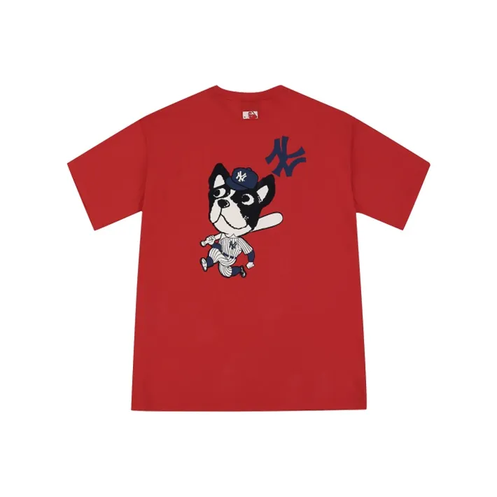 MLB New York Yankees Cartoon Series T Shirts Unisex-0