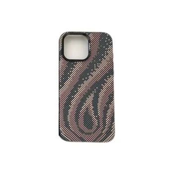 Koman TPU Material Luxury Magnetic Carbon Fiber Flame Phone Cases Compatible With Apple IPhone 12/13/14/15/16/Pro/Mac