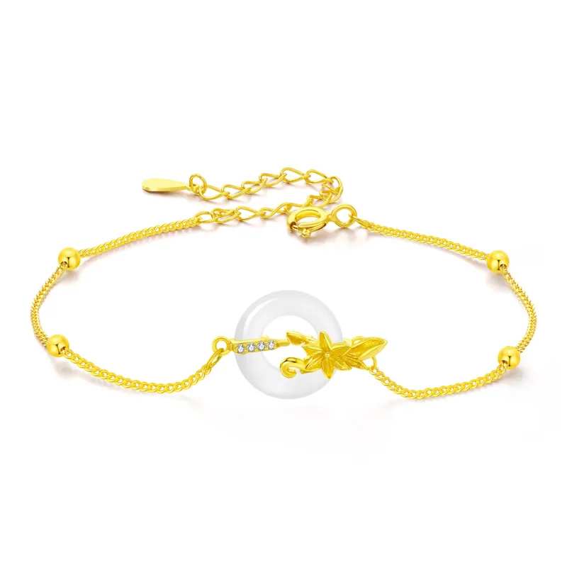 Branded Jewelry Chalcedony Jade Bracelets Women's-21