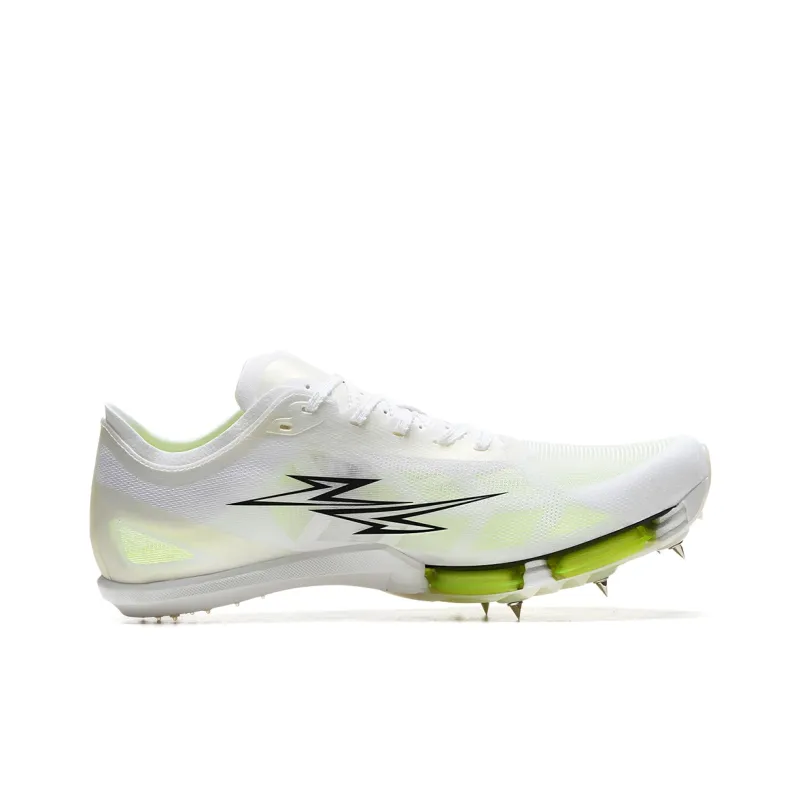 Dynamic Power Cushioning, Slip Resistant, And Abrasion Resistant Low Top Running Shoes Unisex White Green-1