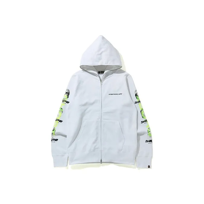 A BATHING APE Ghost Full Zip Hoodie-2