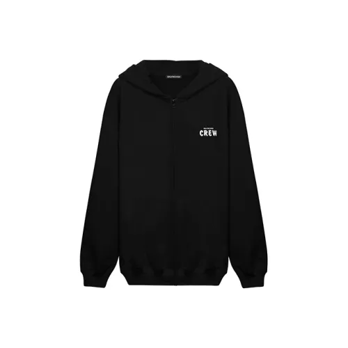 Balenciaga Logo Print Oversize Hoodie