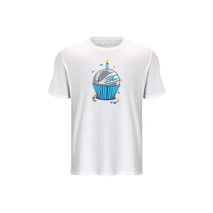 Under Armour Set in Sleeve T Shirt Men's White-0
