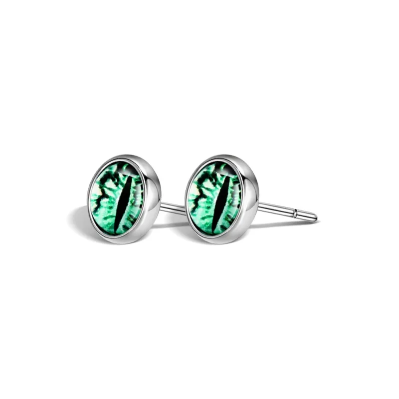 Inkopper Titanium Steel Stud Earrings Unisex-0