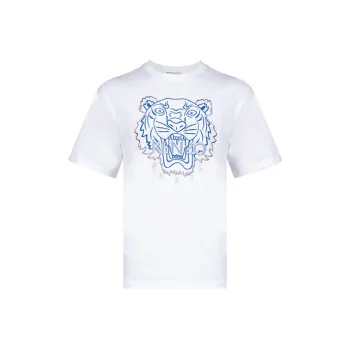 KENZO Tiger Embroidered T Shirt