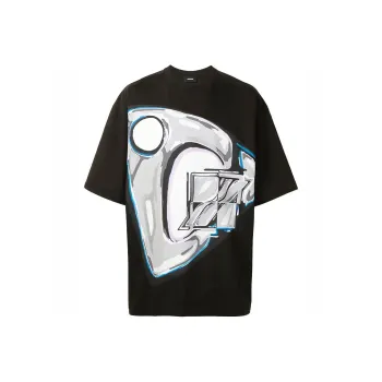 WE11DONE T Shirts Men Black