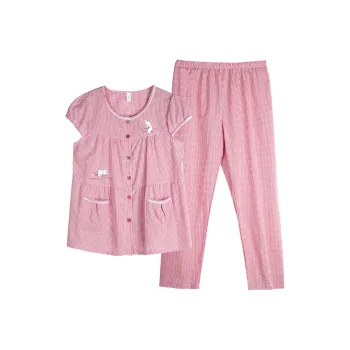 Xuan Liang Pajama Set Women's Crimson