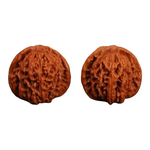Xihe Core Creation Walnut Fine Handicraft Yuanbao Set Unisex