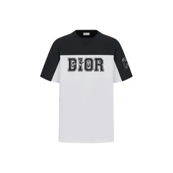 DIOR Quarterly New Products T Shirts Men White