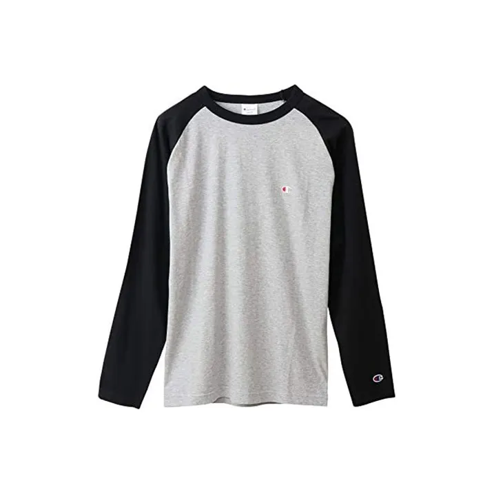 Champion T Shirts Men Black Gray Color-0