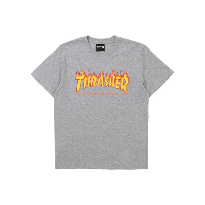 Thrasher T Shirt Japan Version Men's Gray-0