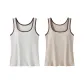 Pearl White+Milk Tea[Contrasting Colors]