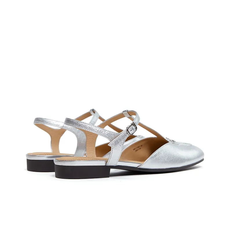 Marie Claire Casual Single Shoes Women's Shimmering Silver-3