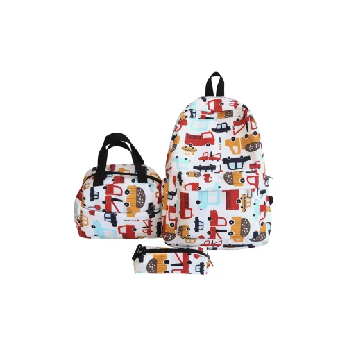 SURELAPTOP Nylon Backpack Unisex Multicolor