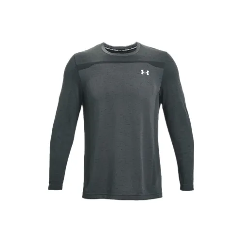 Under Armour Long Sleeved T Shirt Men's Gray