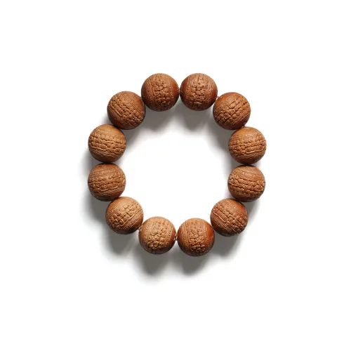 FANGYUANXIAOFU Laoshan Sandalwood Fragrance Bracelets Men's