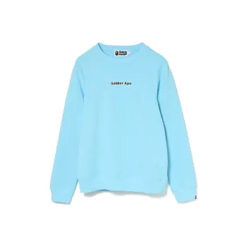 A BATHING APE Wgm Crewneck Sax