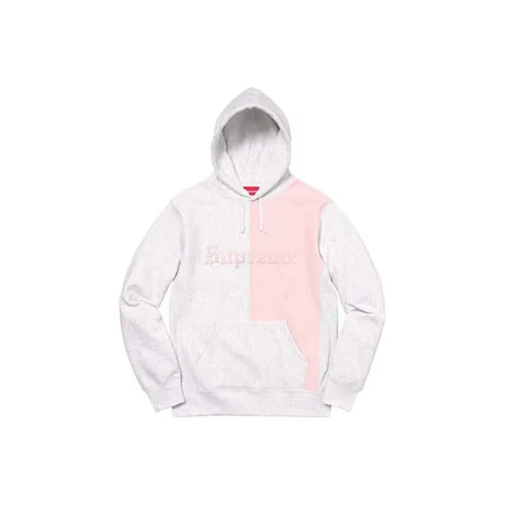 Supreme Split Old English Hooded Sweatshirt-0