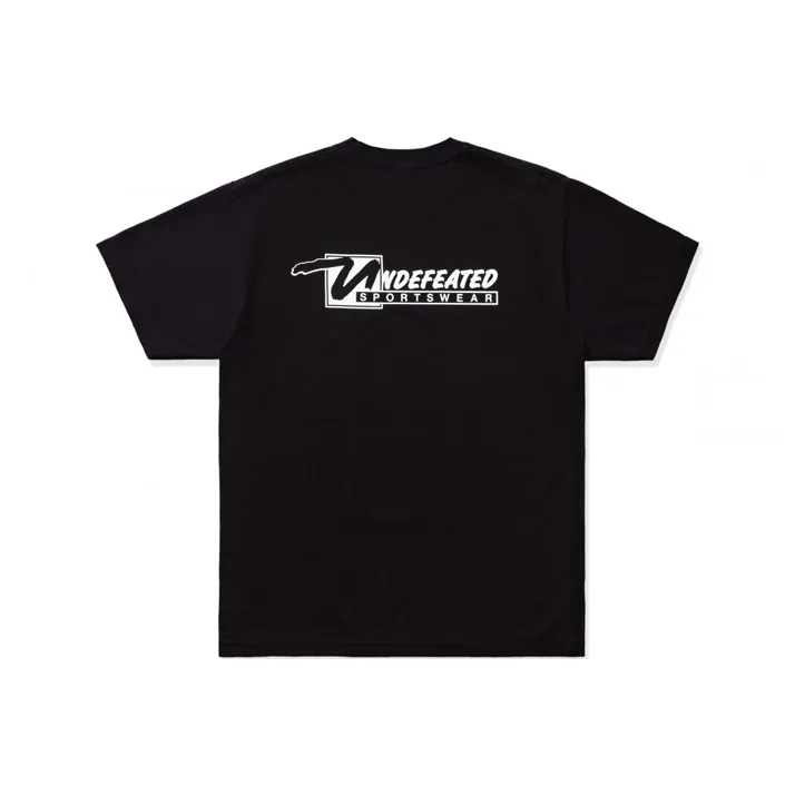 UNDEFEATED Straight T Shirt Unisex Black-0