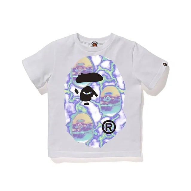 Bape Big Ape Head Lightning Tee-4