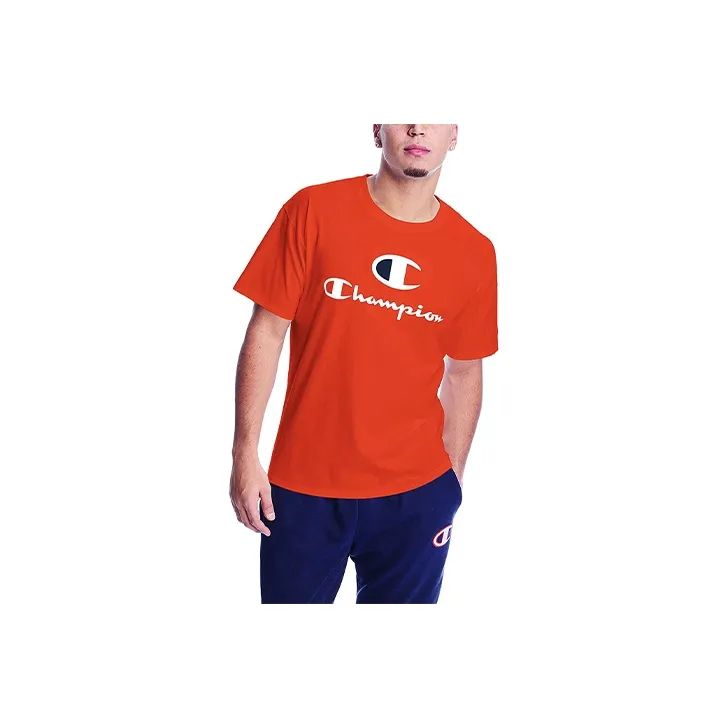 Champion Straight T Shirt US Version Unisex-5
