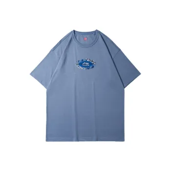 LiNing T-Shirts Men Hometown Blue