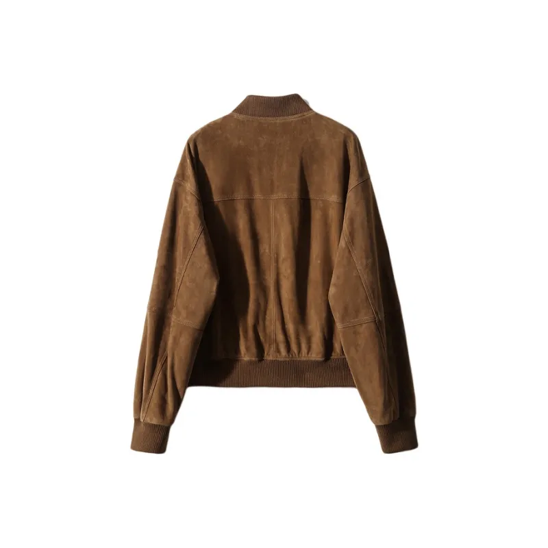 Kele Coco Leather Jacket Women's Sweet Brown-1