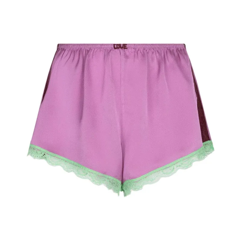 LOVE Stories Pajama Pants Women's Dark Pink-0