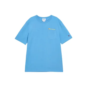 Champion T Shirt Unisex Light Blue US Version