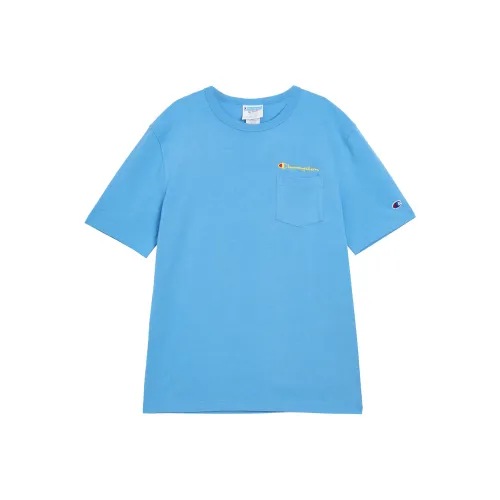 Champion T-Shirt Unisex Light Blue US Version