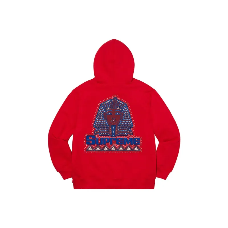 Supreme Pharaoh Studded Hooded Sweatshirt-0