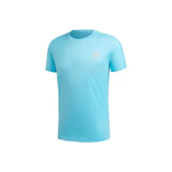 Adidas T Shirts Men Teal/Dark Silver Gray