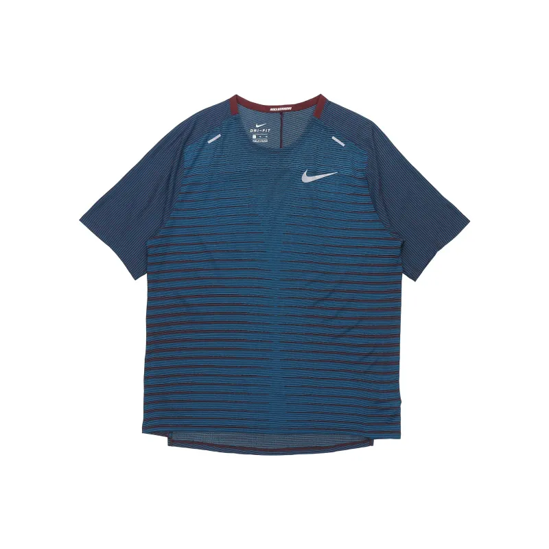 Nike T Shirt Men's Night Umber Red/Abyss Green/Black-0