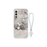 Antique White-DW Floral Bird Butterfly Chain White+Floral Bracelet
