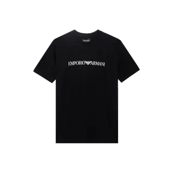 EMPORIO ARMANI Logo Printed Crewneck T Shirt