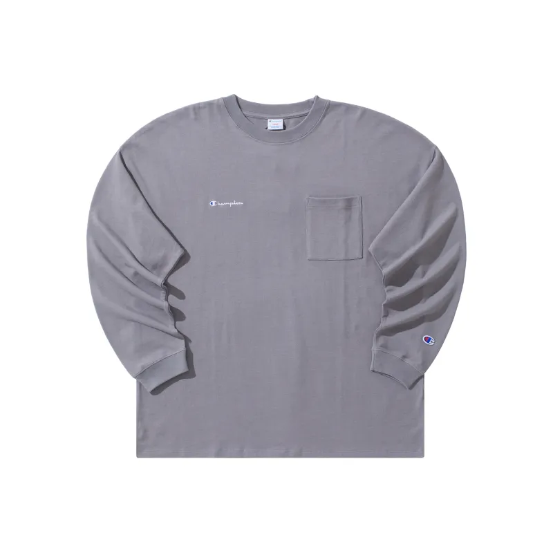 Champion Long-Sleeved T-Shirt Japan Version Unisex-0