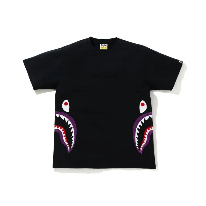 A BATHING APE Color Camo Side Shark Tee-2