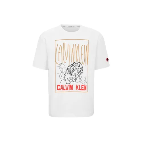 CALVIN KLEIN T Shirt Unisex White