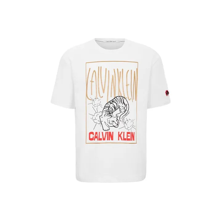 CALVIN KLEIN T Shirt Unisex White-0