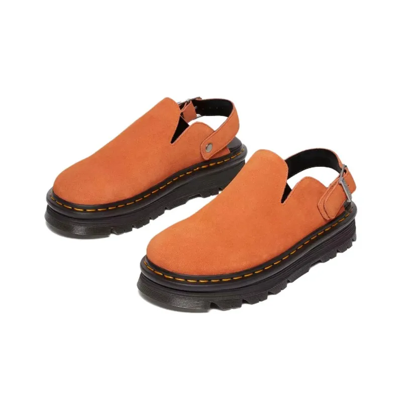 Dr.Martens Slip Resistant Closed Toe Slippers Unisex Orange-1