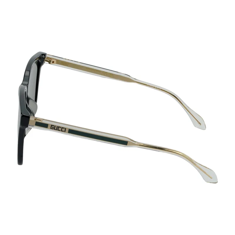 GUCCI Plate Frame Square Sunglasses Unisex-2