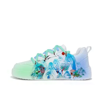 Cold Cicadas Yesterday Anti Slip And Wear Resistant Lightweight Low Top Skateboard Shoes Unisex