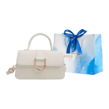 ROUNDOT Crossbody One Shoulder Handbags PU Women's White/Silver/Black/Khaki/Brown