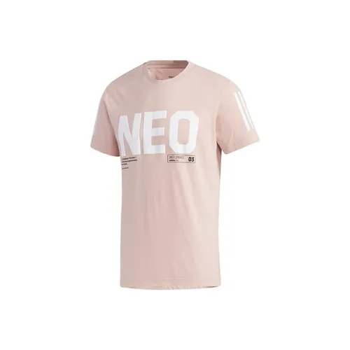 Adidas Neo ADIDAS NEO M CS TEE 3 T black Men's Vibrant Pink