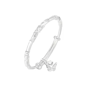 BMK S999 Fine Silver Bangles Women's