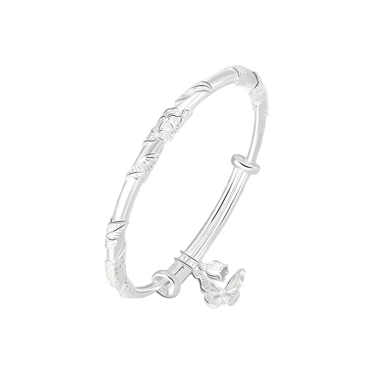 BMK S999 Fine Silver Bangles Women's-0
