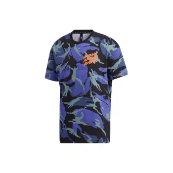 Adidas T Shirts Men Blue