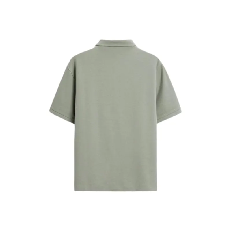 ZARA Polo Shirt Men's Light Green-1
