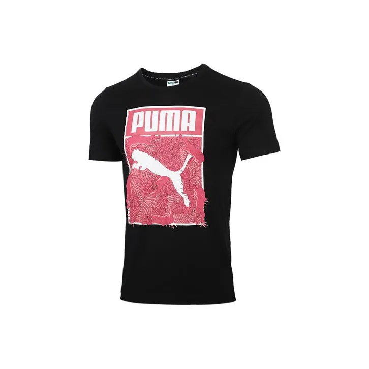PUMA T Shirts Men Black-0