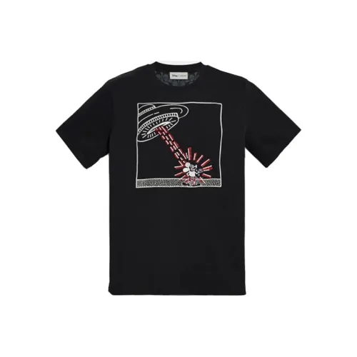 Disney X COACH T-Shirts Men Black